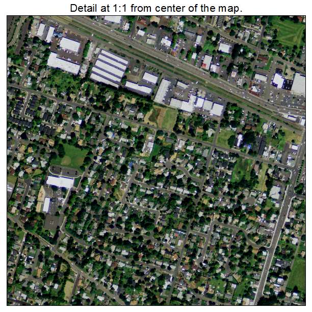 Aloha, Oregon aerial imagery detail
