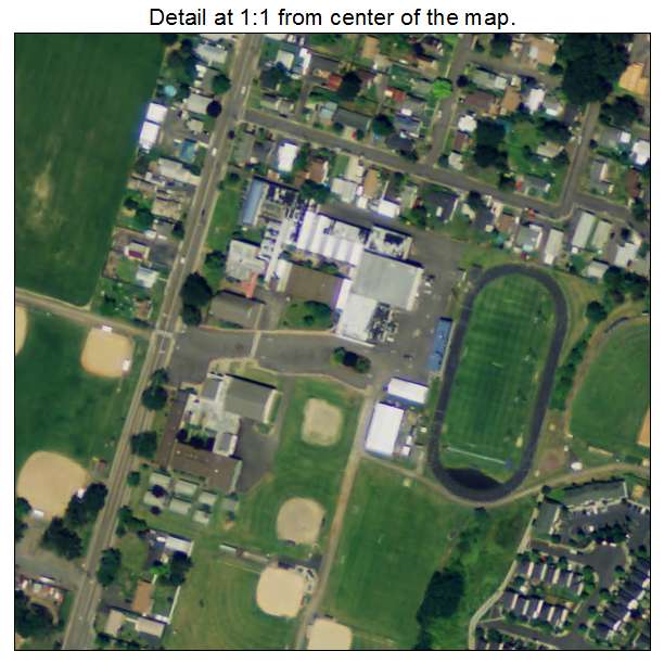 Banks, Oregon aerial imagery detail