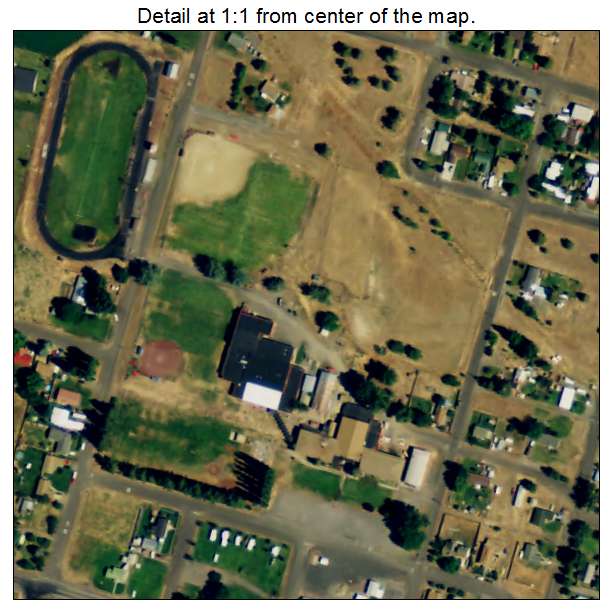 Bonanza, Oregon aerial imagery detail