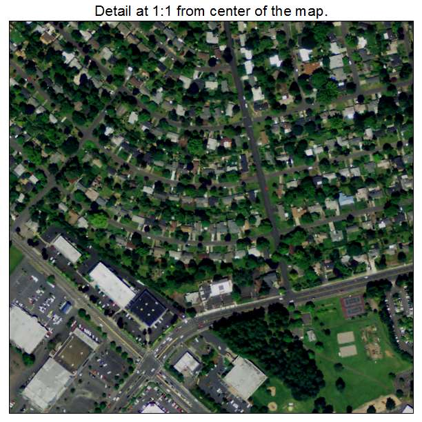 Cedar Hills, Oregon aerial imagery detail