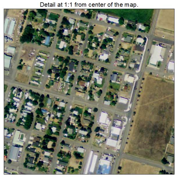 Culver, Oregon aerial imagery detail