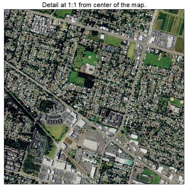 Gresham, Oregon aerial imagery detail