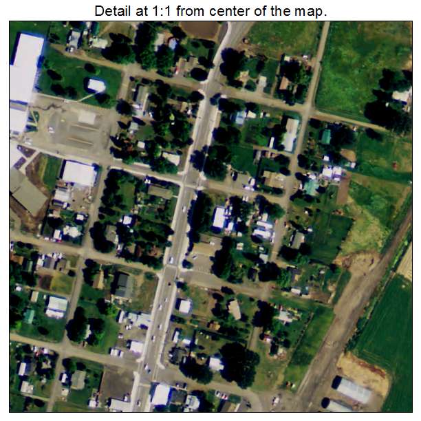 Imbler, Oregon aerial imagery detail