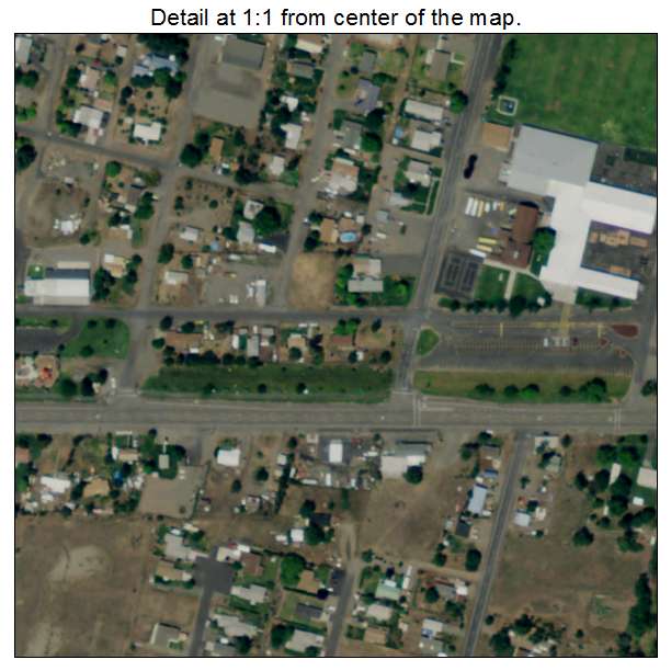 Irrigon, Oregon aerial imagery detail