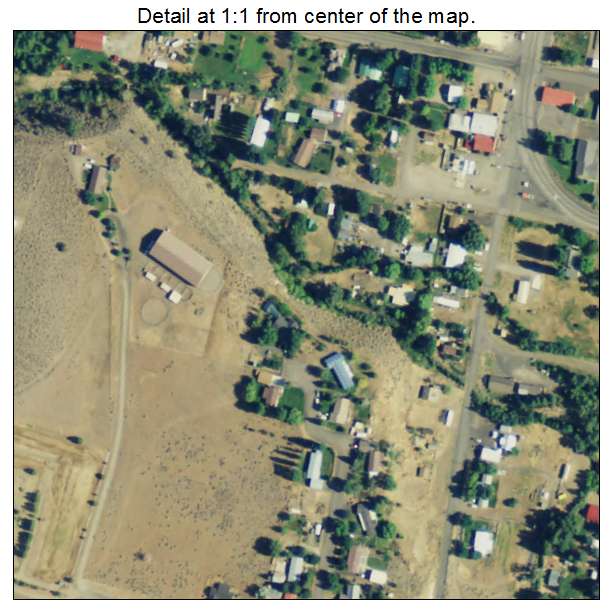 Paisley, Oregon aerial imagery detail
