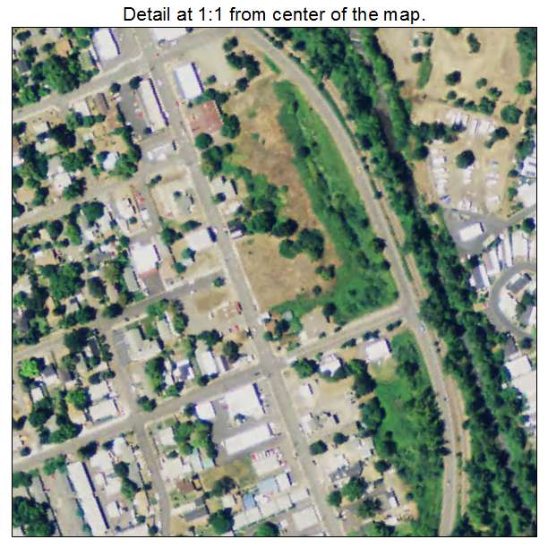 Phoenix, Oregon aerial imagery detail