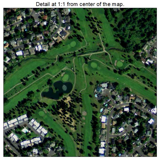 Rockcreek, Oregon aerial imagery detail