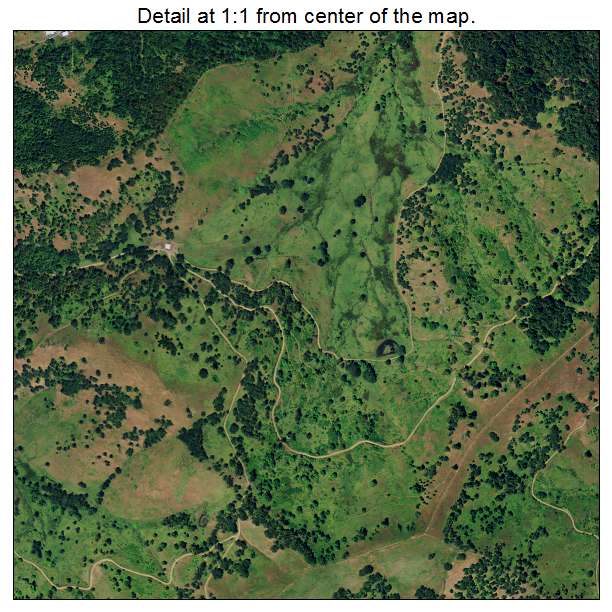 Roseburg North, Oregon aerial imagery detail