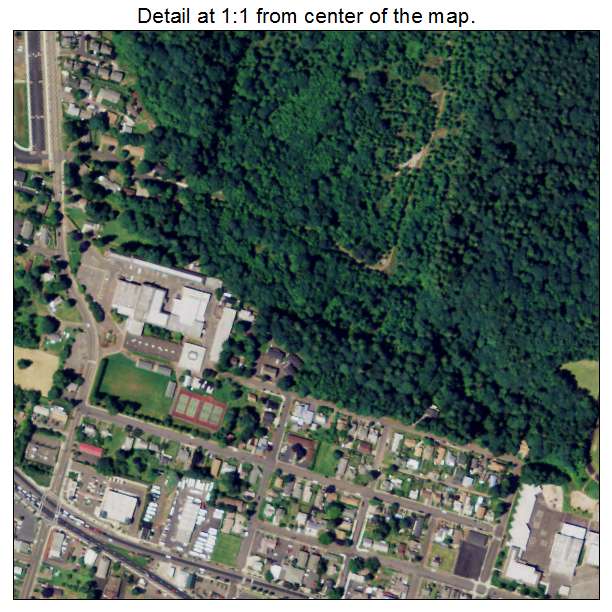 Sandy, Oregon aerial imagery detail