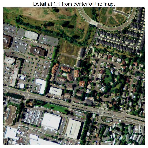 Sunnyside, Oregon aerial imagery detail