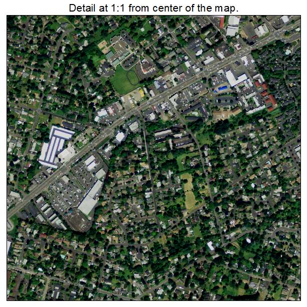 Tigard, Oregon aerial imagery detail