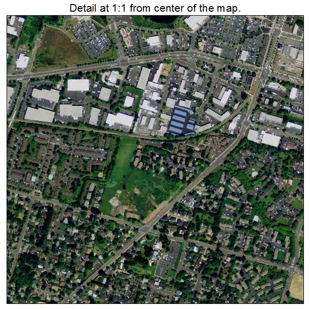 Tualatin, Oregon aerial imagery detail