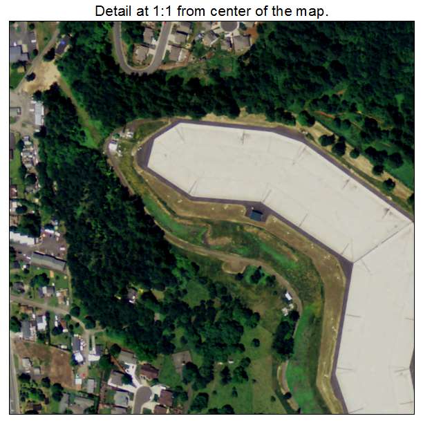 Turner, Oregon aerial imagery detail