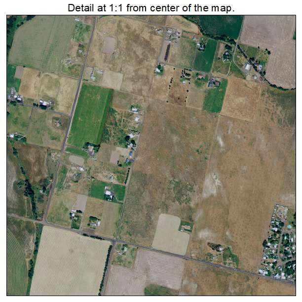 Tutuilla, Oregon aerial imagery detail