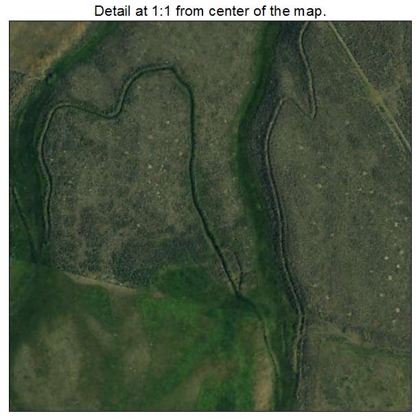 Unity, Oregon aerial imagery detail