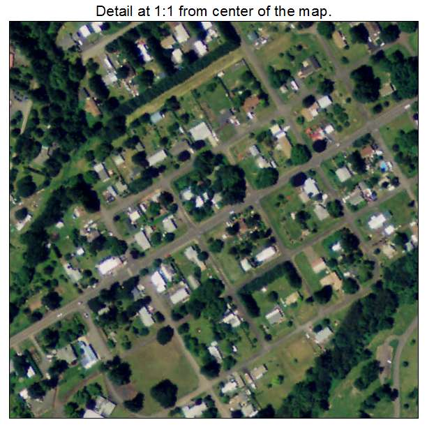 Waterloo, Oregon aerial imagery detail