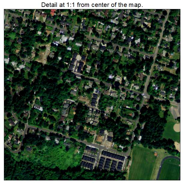 West Haven Sylvan, Oregon aerial imagery detail