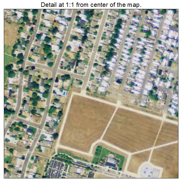 White City, Oregon aerial imagery detail