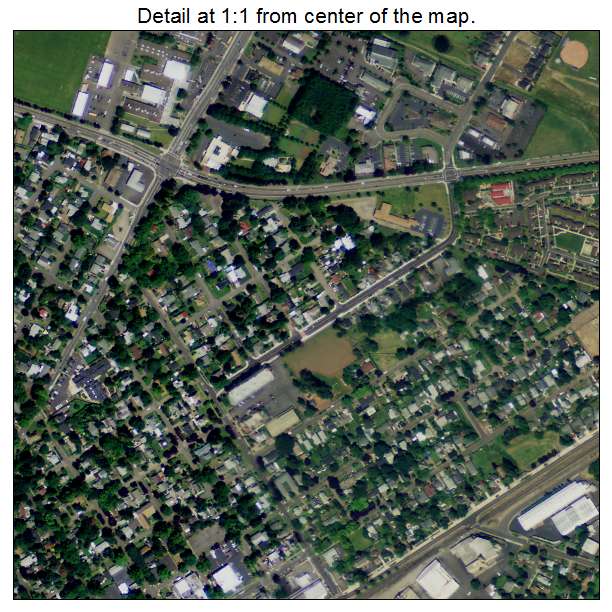 Woodburn, Oregon aerial imagery detail