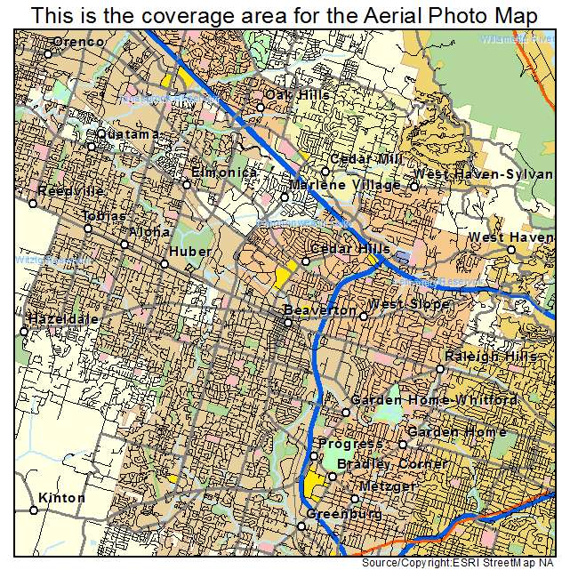 map of beaverton        <h3 class=