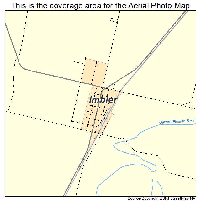 Imbler, OR location map 