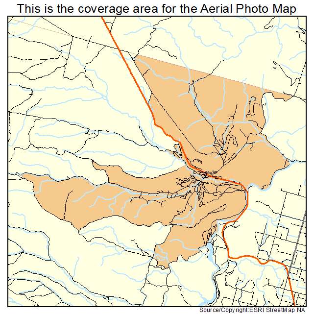 Warm Springs, OR location map 