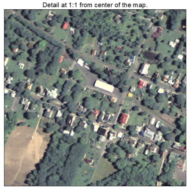 Alexandria, Pennsylvania aerial imagery detail