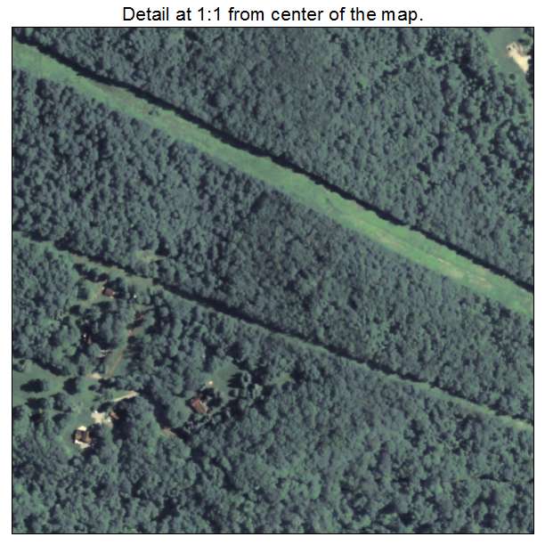 Allenport, Pennsylvania aerial imagery detail