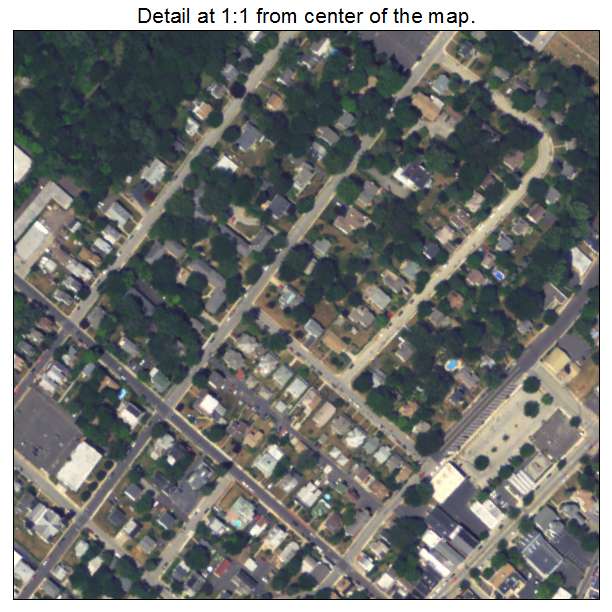 Ambler, Pennsylvania aerial imagery detail