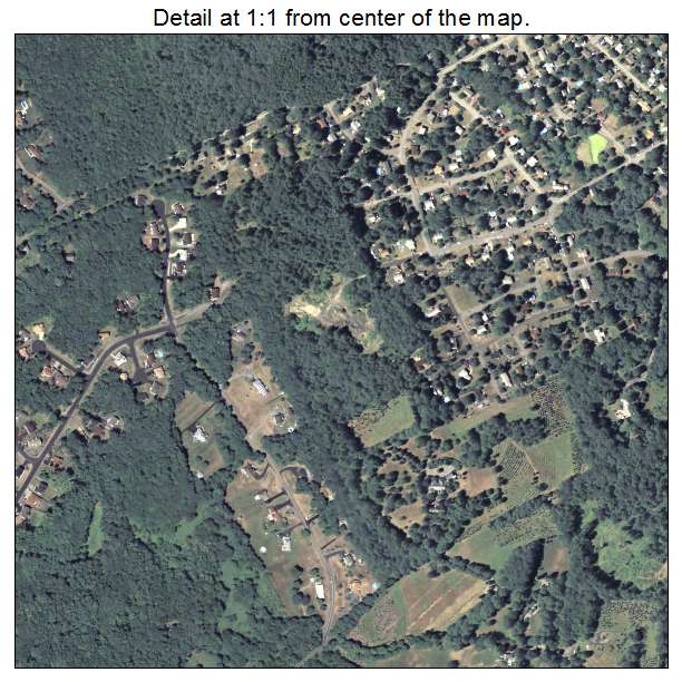 Arlington Heights, Pennsylvania aerial imagery detail