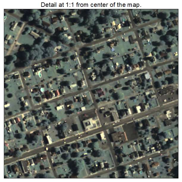 Avis, Pennsylvania aerial imagery detail