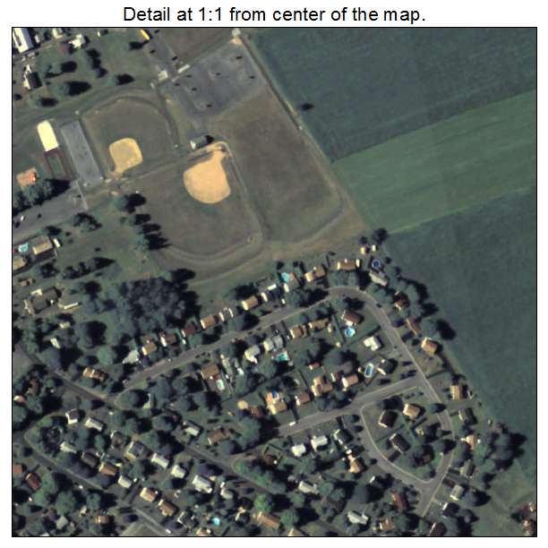 Avon, Pennsylvania aerial imagery detail
