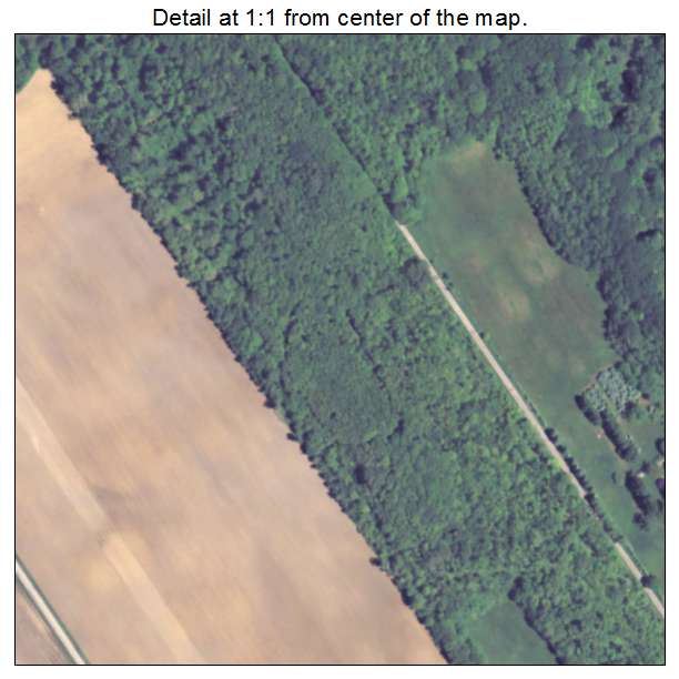 Avonia, Pennsylvania aerial imagery detail