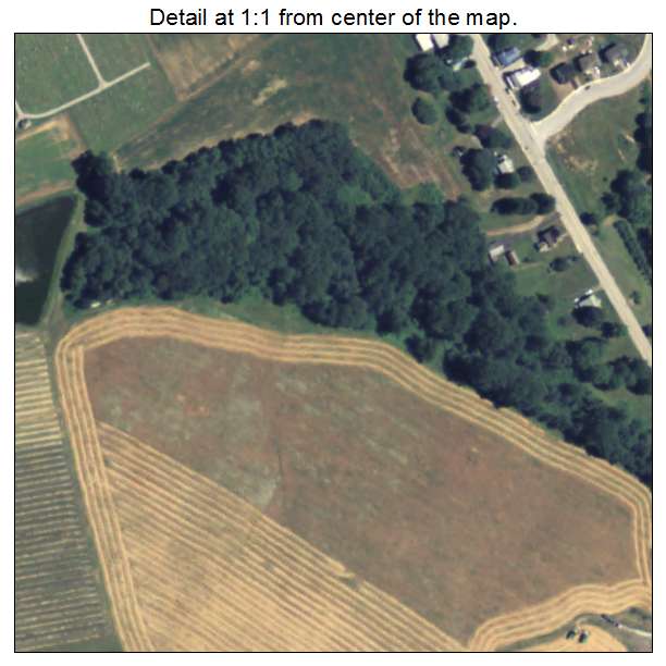 Bendersville, Pennsylvania aerial imagery detail