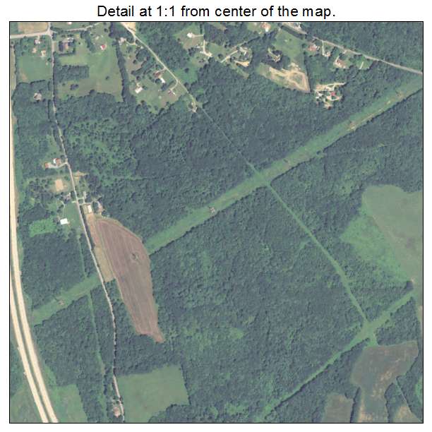 Big Beaver, Pennsylvania aerial imagery detail