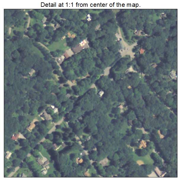 Bradfordwoods, Pennsylvania aerial imagery detail