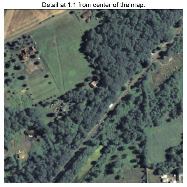 Briar Creek, Pennsylvania aerial imagery detail