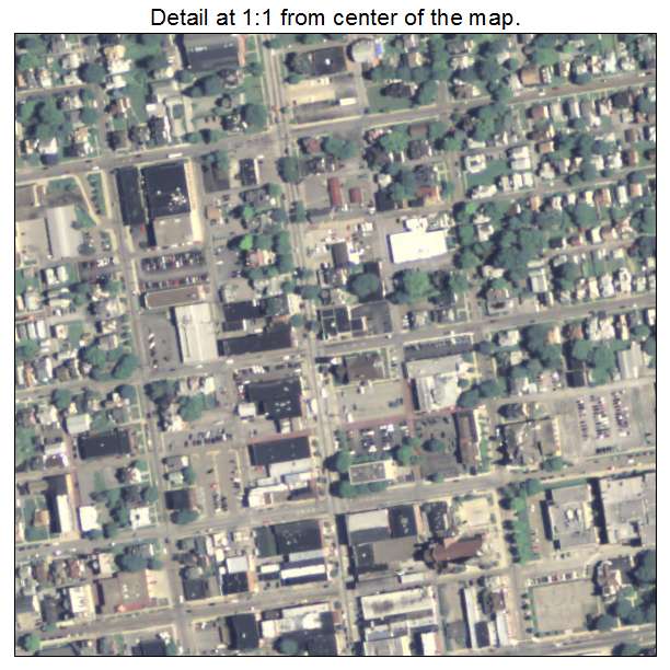 Butler, Pennsylvania aerial imagery detail