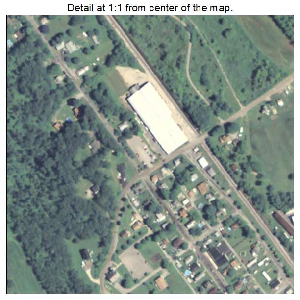 Callery, Pennsylvania aerial imagery detail