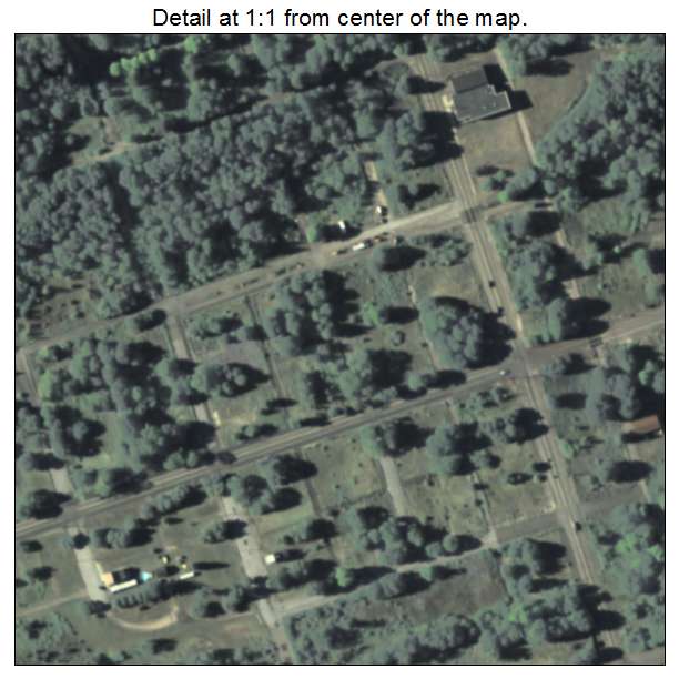 Centralia, Pennsylvania aerial imagery detail