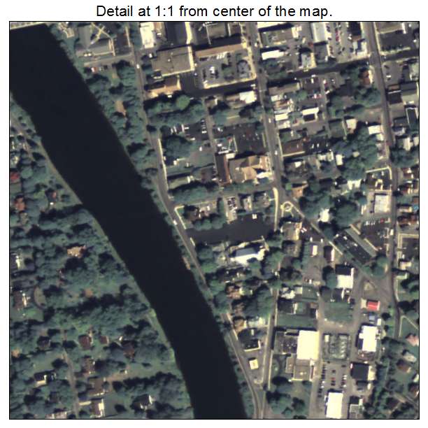 Clearfield, Pennsylvania aerial imagery detail