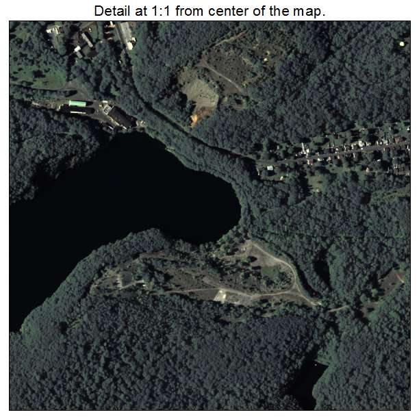 Cornwall, Pennsylvania aerial imagery detail