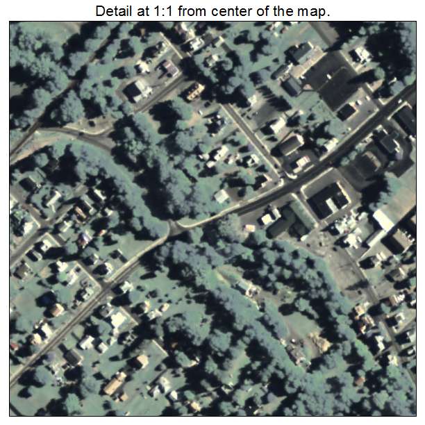 Duboistown, Pennsylvania aerial imagery detail