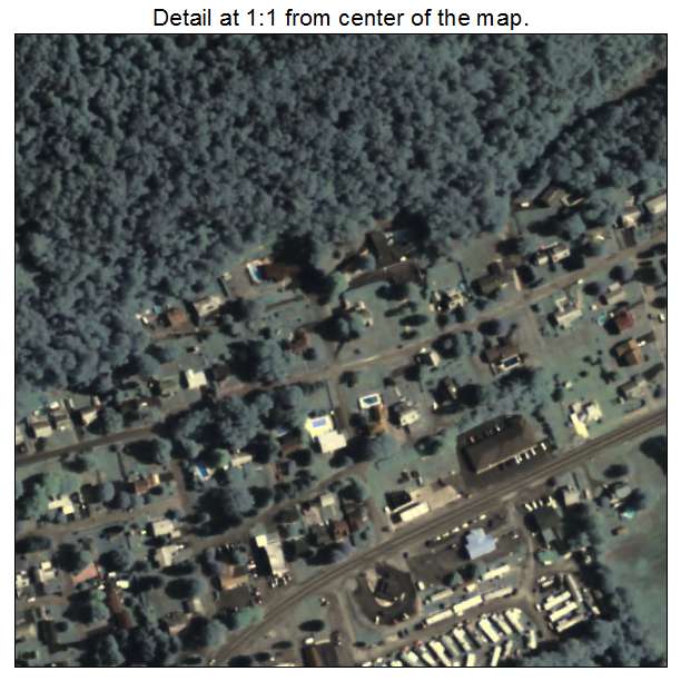 Dunnstown, Pennsylvania aerial imagery detail
