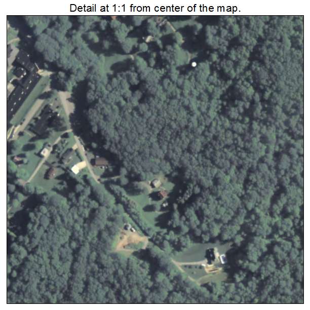 East Brady, Pennsylvania aerial imagery detail