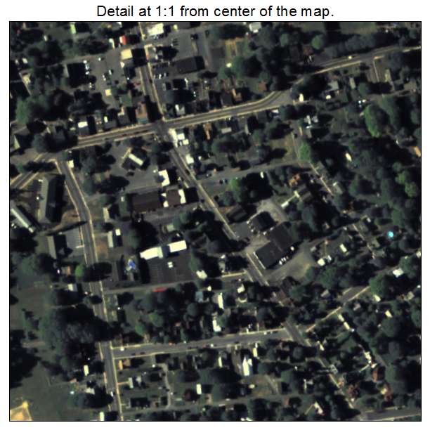 East Petersburg, Pennsylvania aerial imagery detail