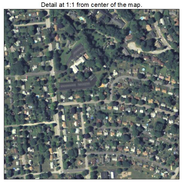 East York, Pennsylvania aerial imagery detail