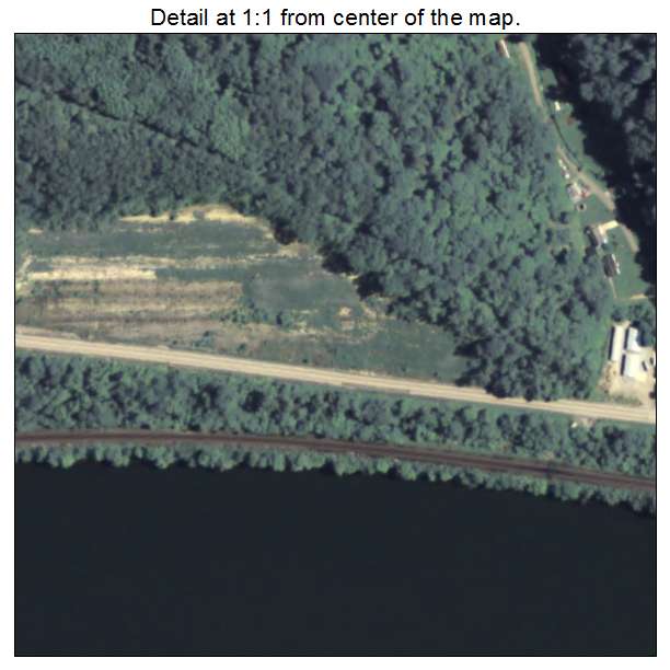 Elco, Pennsylvania aerial imagery detail