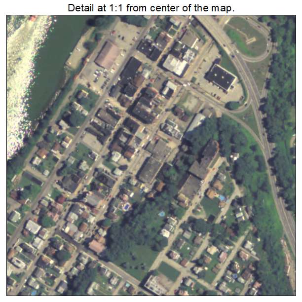 Elizabeth, Pennsylvania aerial imagery detail