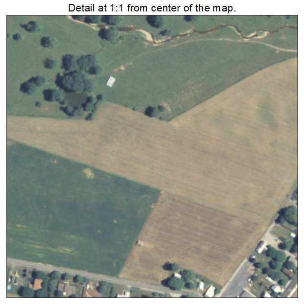 Fairfield, Pennsylvania aerial imagery detail